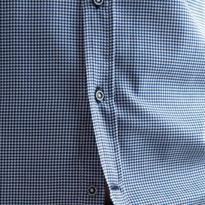Camicia uomo micro armatura su tessuto oxford